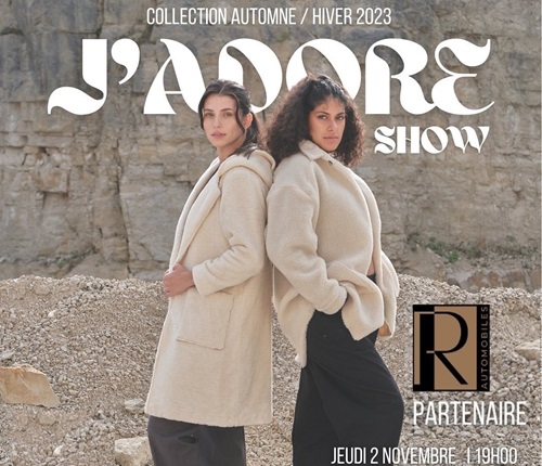 Défilé de mode au showroom