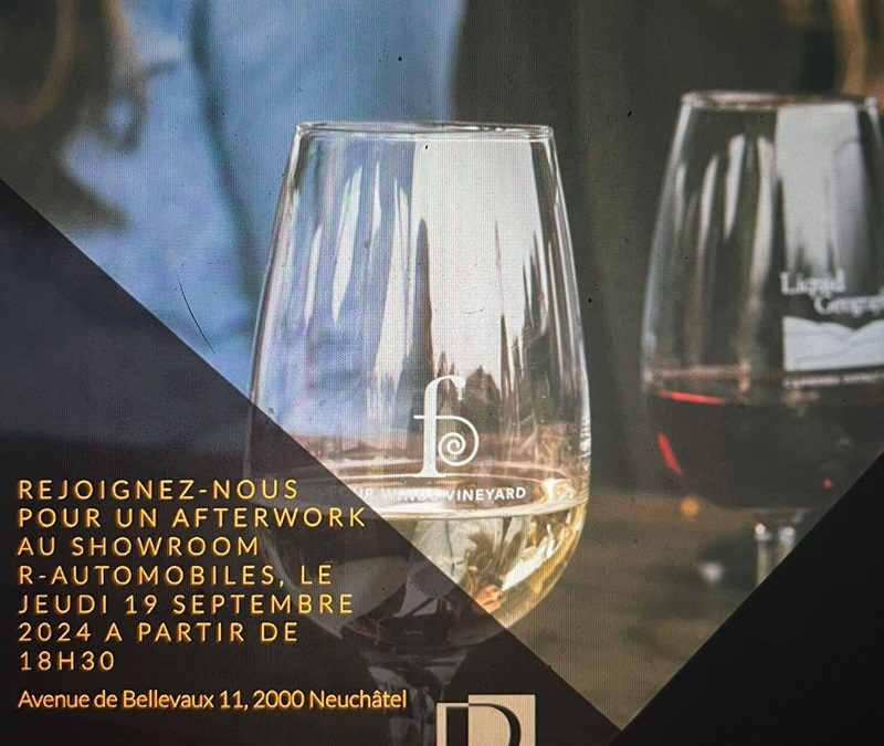 Afterwork italien au showroom